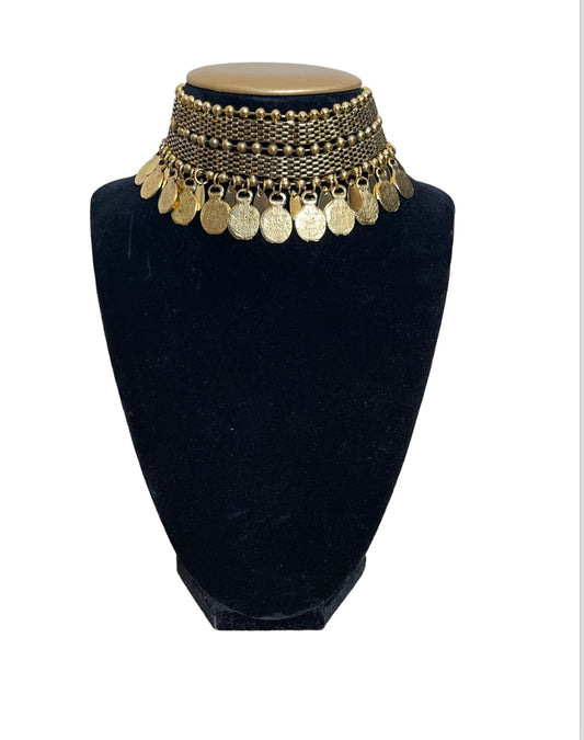 Vintage Gold Choker