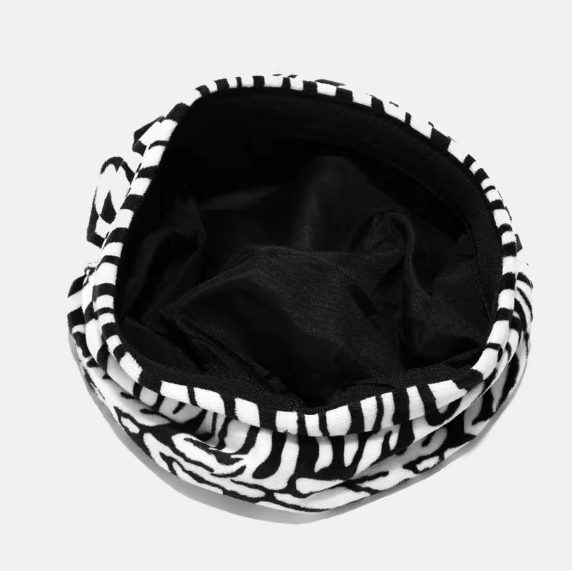 Zebra Print Beret