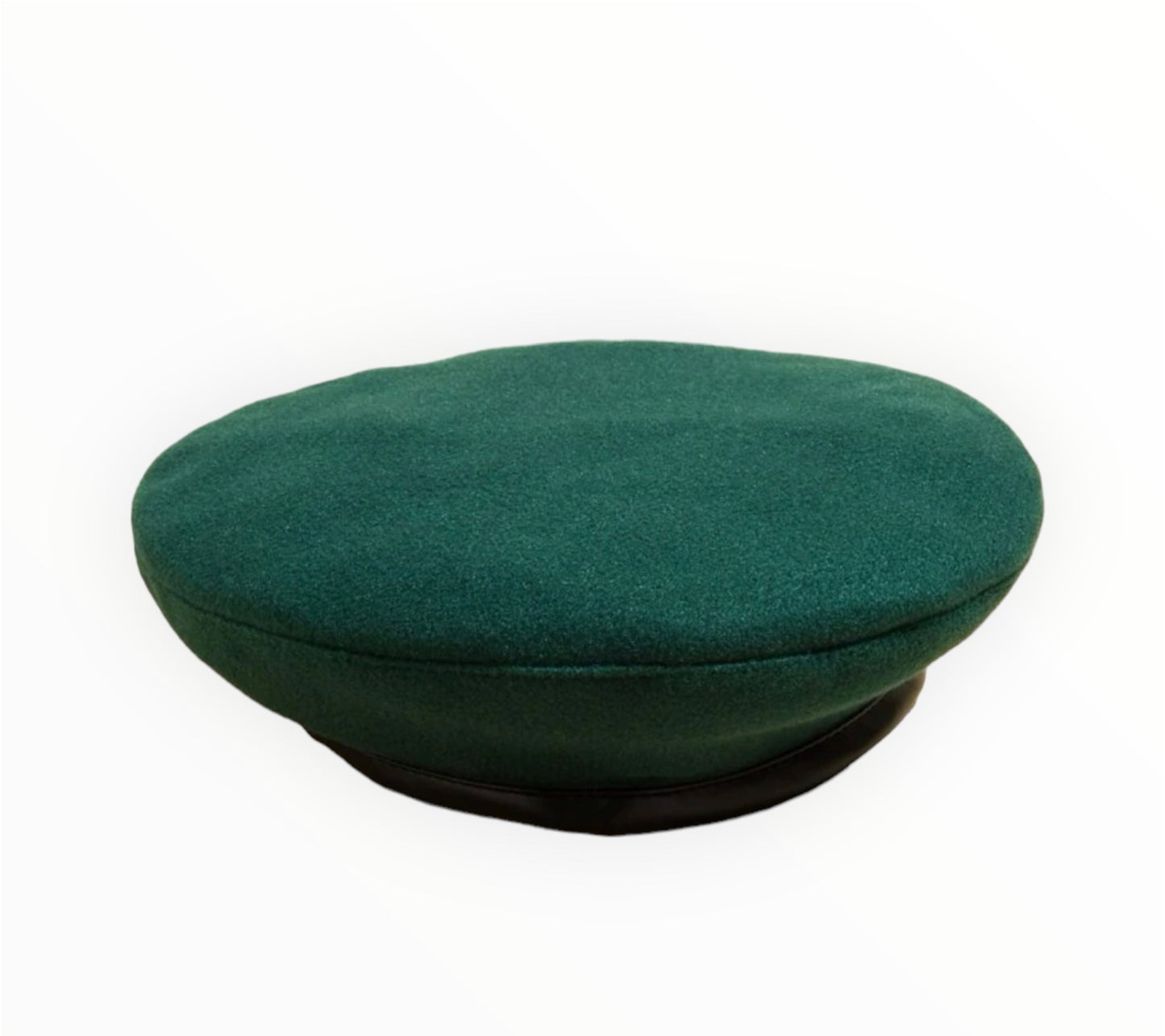 Green Wool Beret