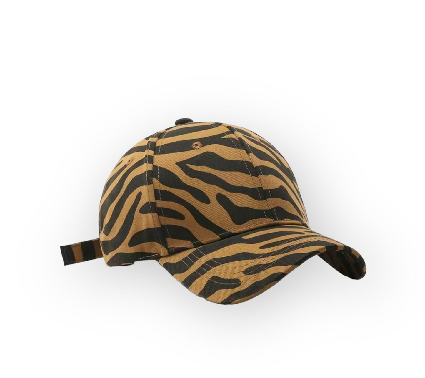 Zebra Print Baseball Hat