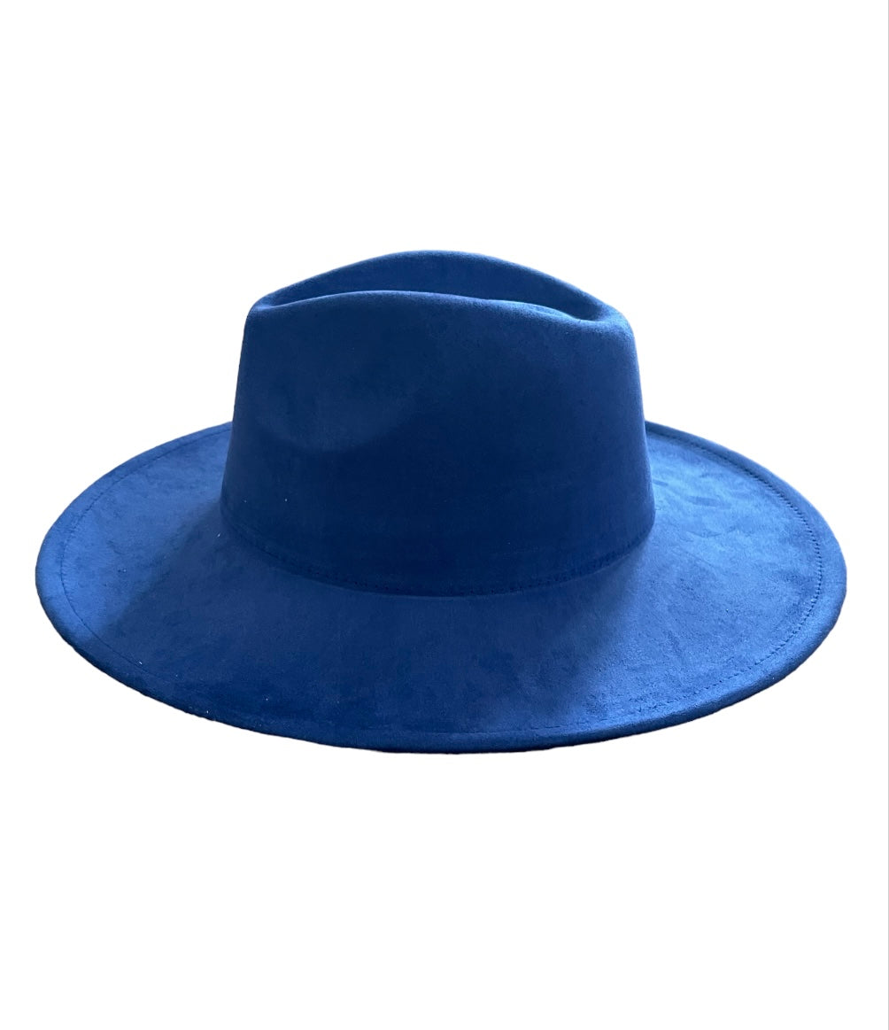 Suede Fedora Hats