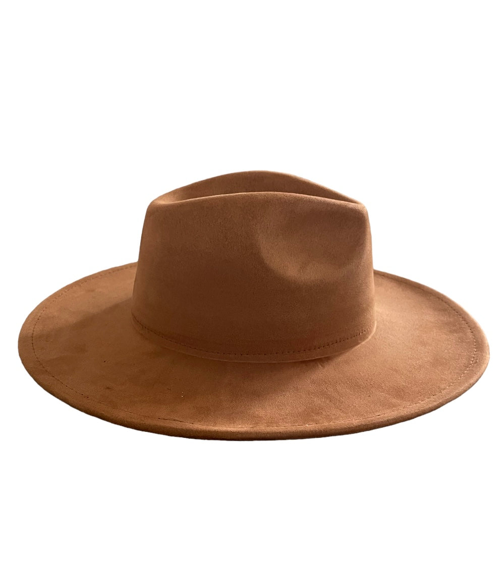 Suede Fedora Hats