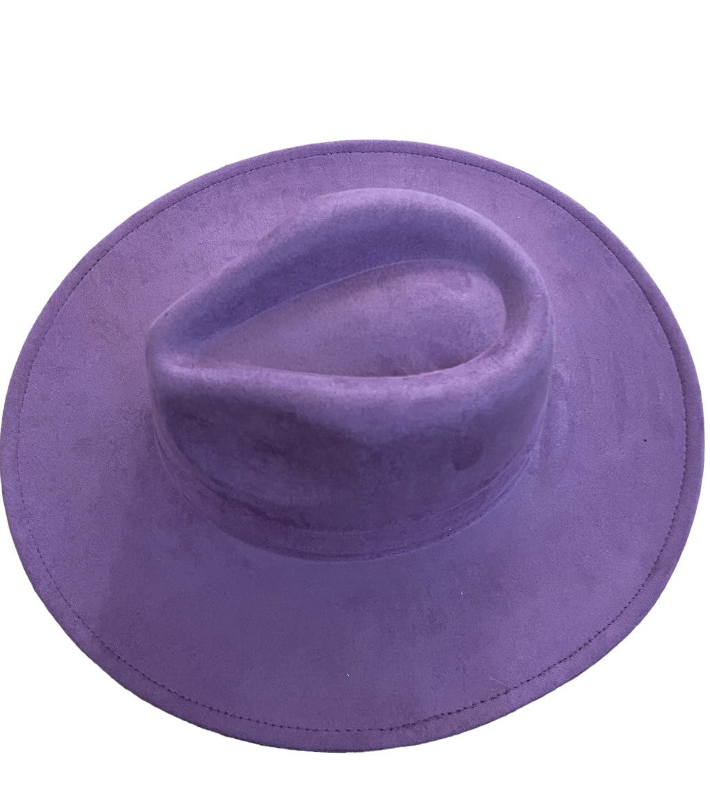 Suede Fedora Hats