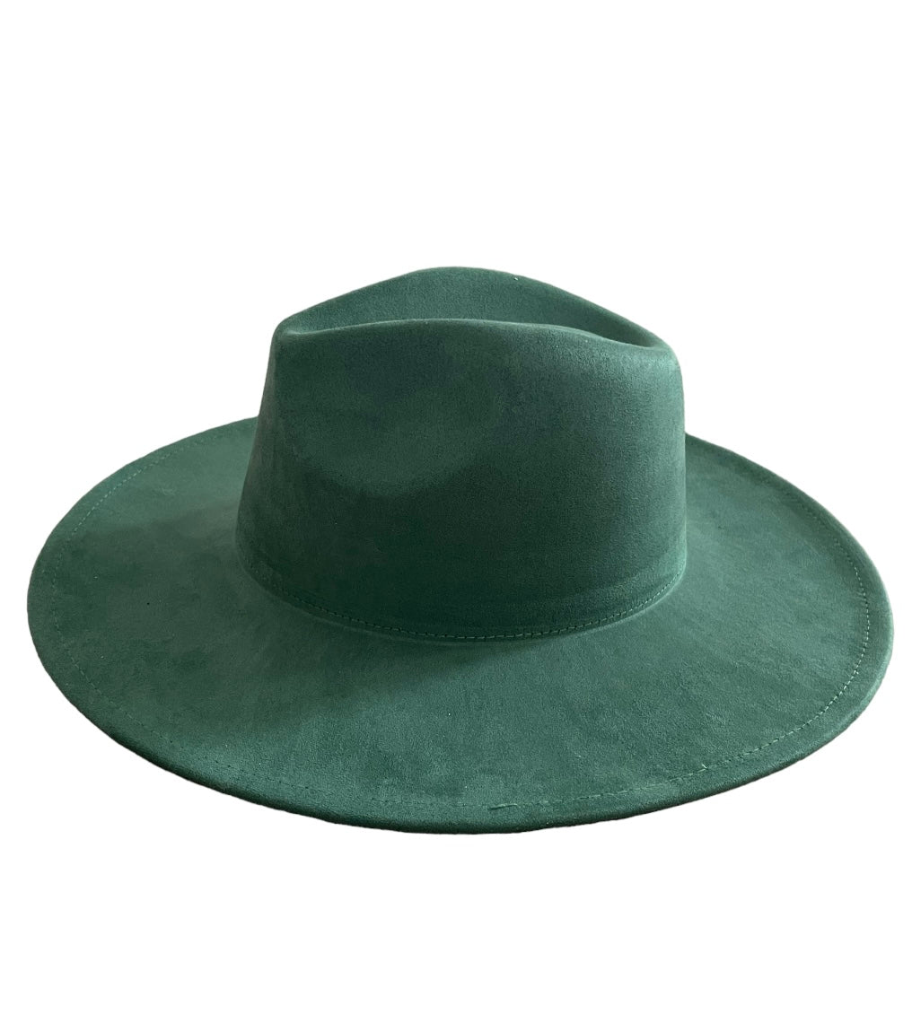 Suede Fedora Hats