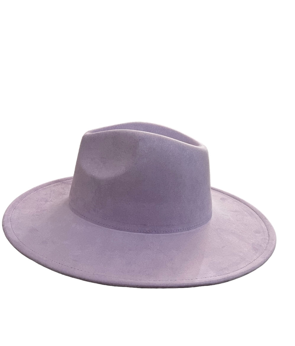 Suede Fedora Hats