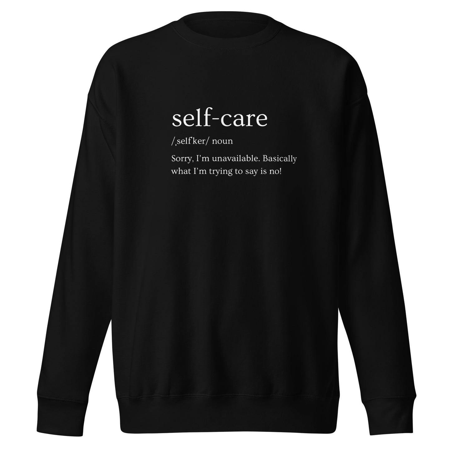 Self Care Crewneck